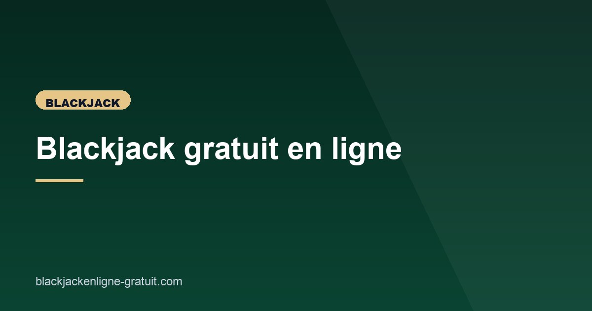 Illustration de l'article consacré au blackjack gratuit en ligne